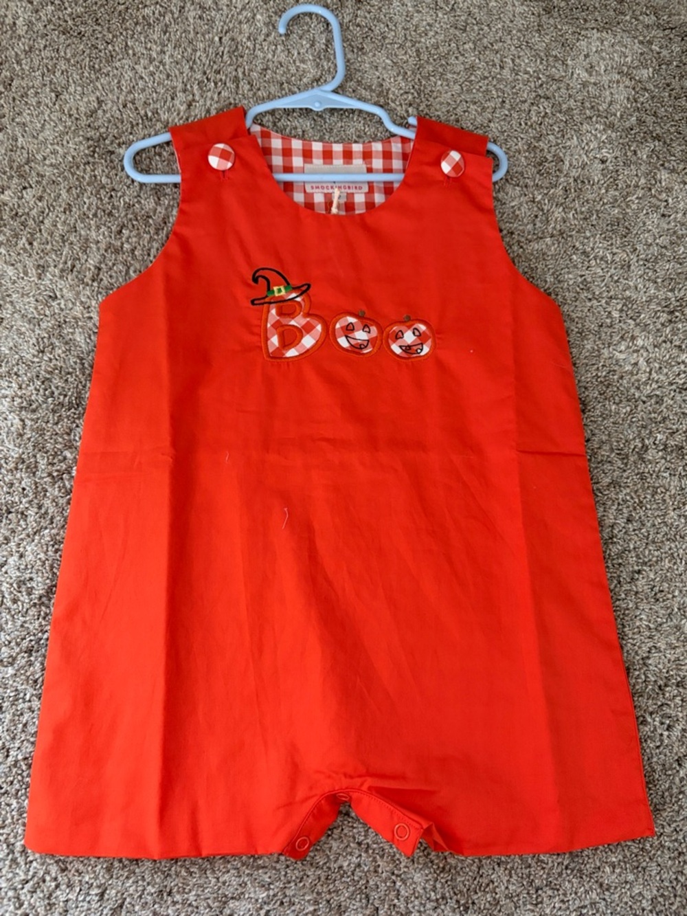 Smockingbird - Halloween Jon Jon NWT